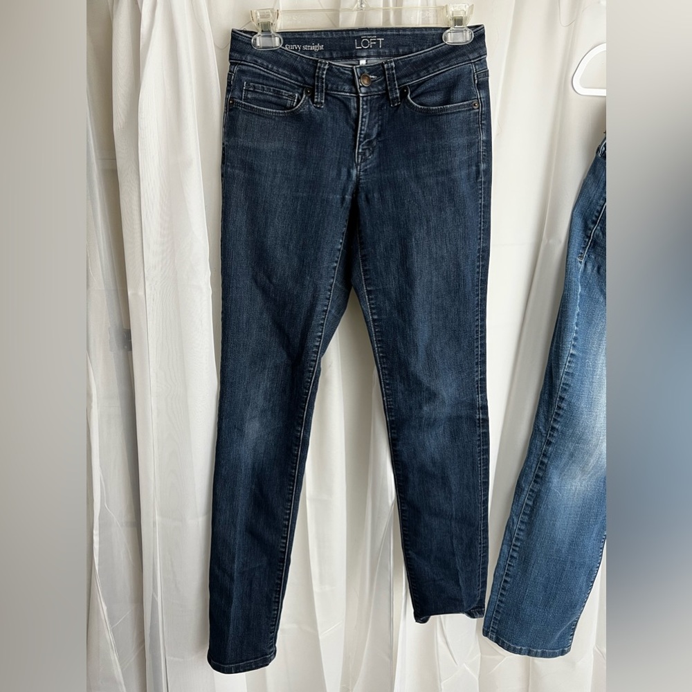 Loft Jeans Women’s Curvy Straight size 25/0